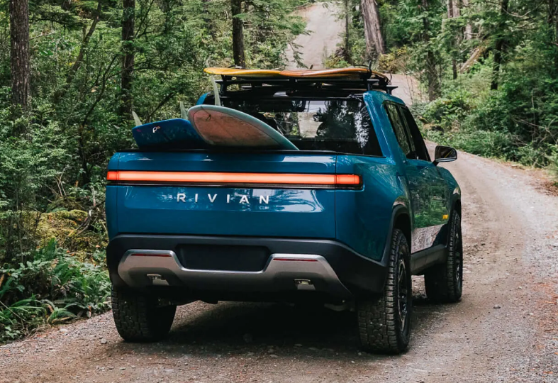 Một mẫu bán tải của hãng xe điện Rivian. (Ảnh: Rivian)